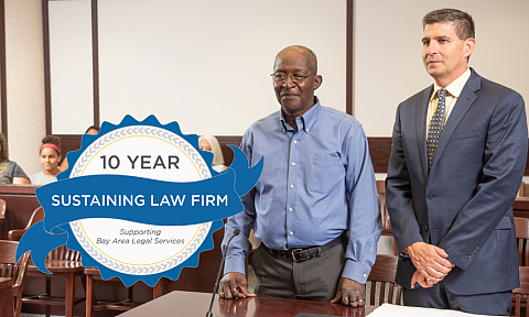 10 Year Sustaining Law Firm Badge