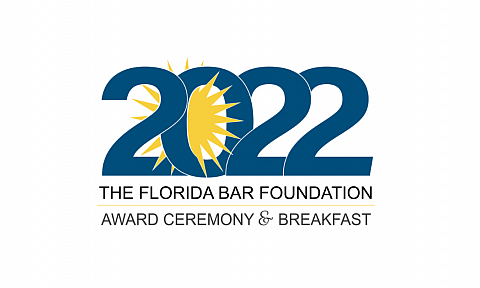 2022 Florida Bar Foundation Award Ceremony logo