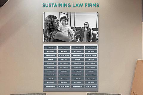 Sustaining Law Firms Concept